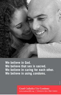 Küldd el ezt a képet egy E-card-ban! We believe in God and that sex is sacred. We believe in caring for each other and in using condoms.